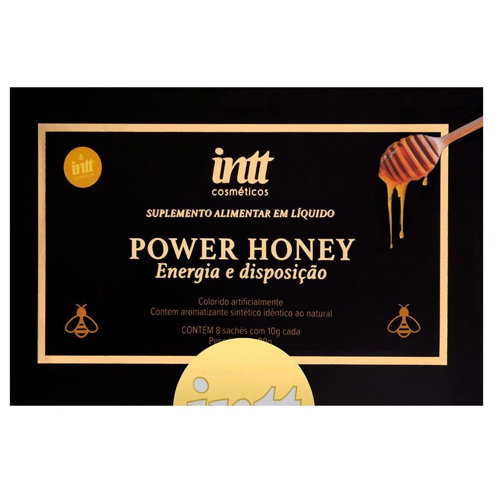 Power Honey Energy Drink 8 Sachês Intt