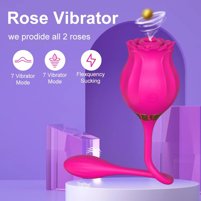 Sugador Rosa com Bullet Estimulador de Ponto G