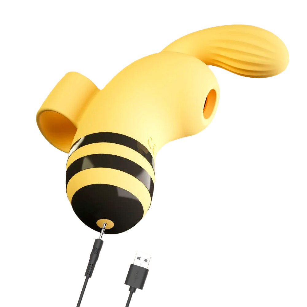 Bee Sugador com Vibração e Dedeira - Imagem 3