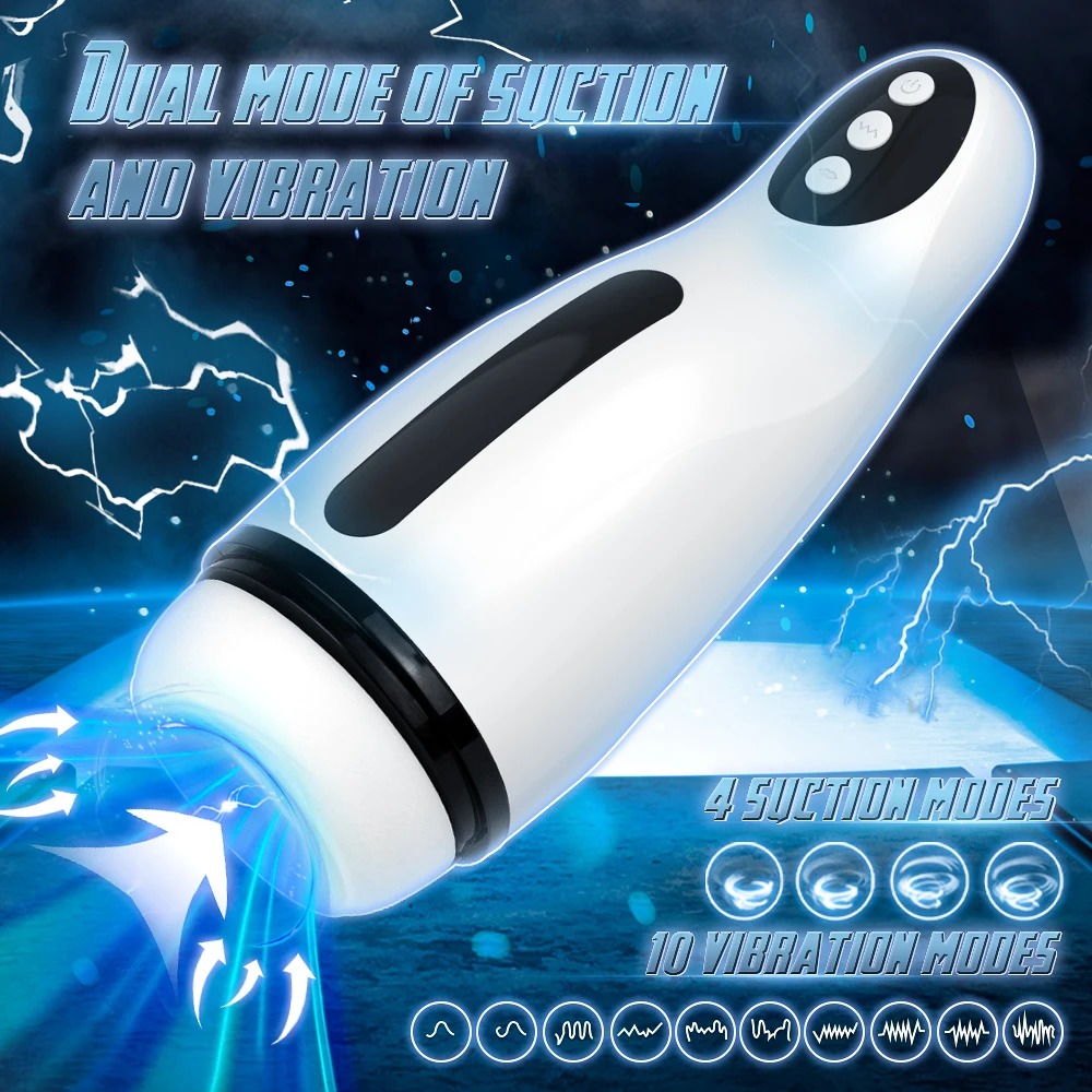 Masturbador Masculino Vibratório Texturizado - Imagem 3