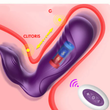 Vibrador Vem e Vai Metralhadora com Controle Remoto - Imagem 3