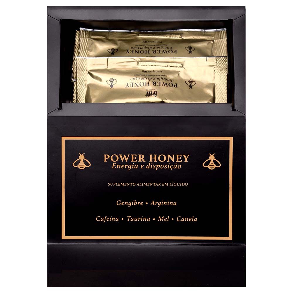 Power Honey Energy Drink 8 Sachês Intt - Imagem 4