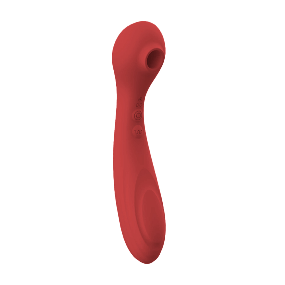 Vibrador Texturizado com Sugador de Clitóris - Imagem 3