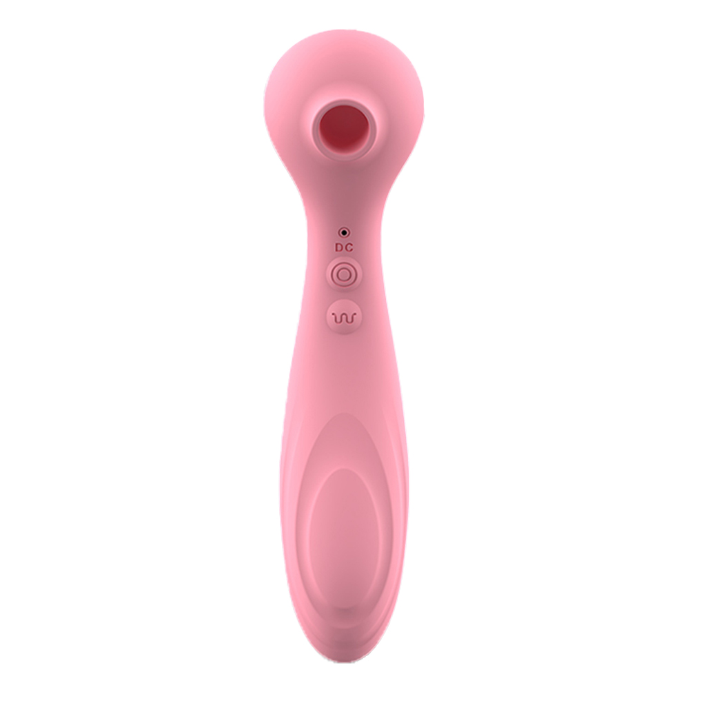Vibrador Texturizado com Sugador de Clitóris - Imagem 4