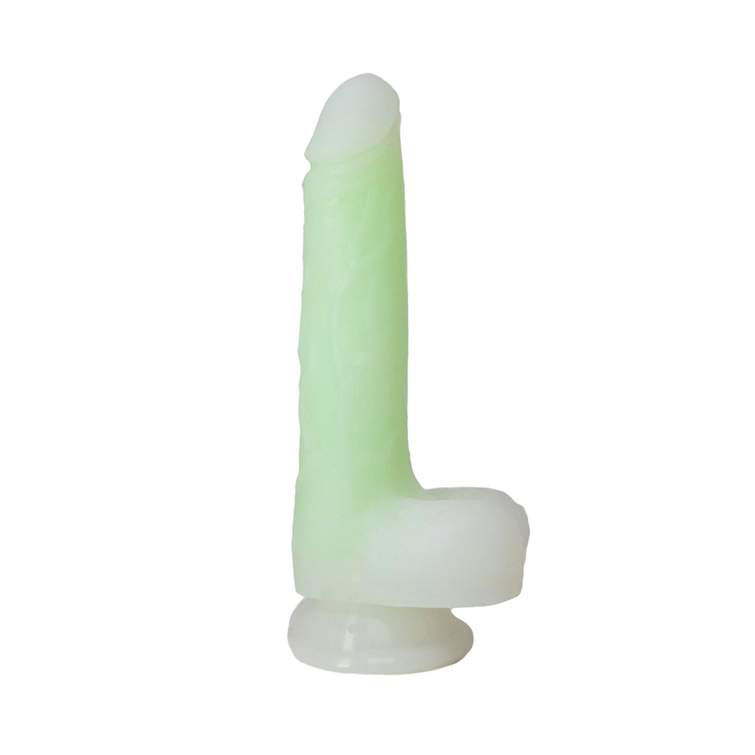Prótese Realística Brilha no Escuro - Verde Neon