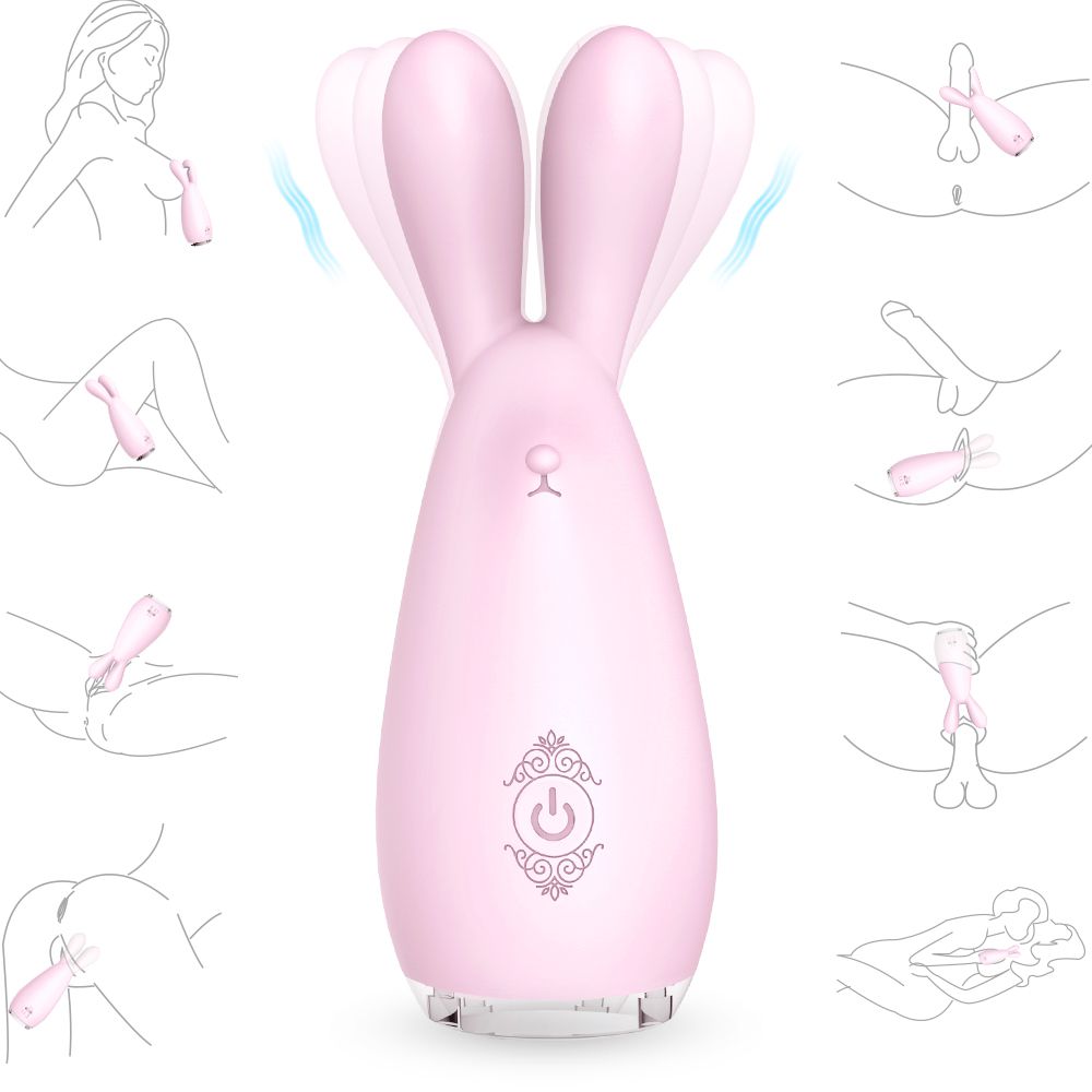 Vibrador Coelho Reba - Rosa